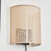 Labrujo lampa up & down, kinkiet czarny, 1-punktowy