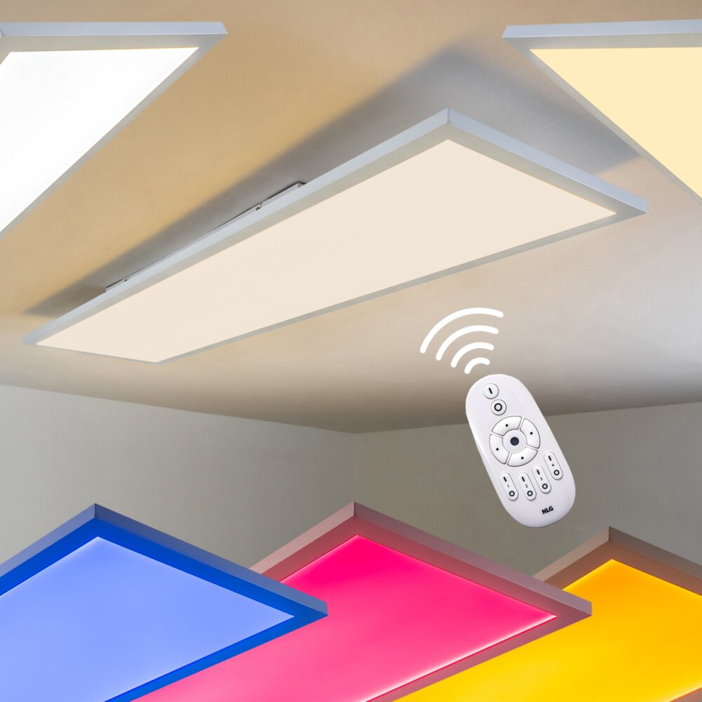 WABOS lampa sufitowa LED Biały, 1-punktowy, Zdalne sterowanie, Zmieniacz kolorów main product photo