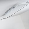 WABOS lampa sufitowa LED Biały, 1-punktowy, Zdalne sterowanie, Zmieniacz kolorów
