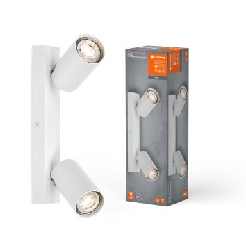 Oświetlenie Ledvance Spot Lampa sufitowa, Spot sufitowy LED Biały, 2-punktowe