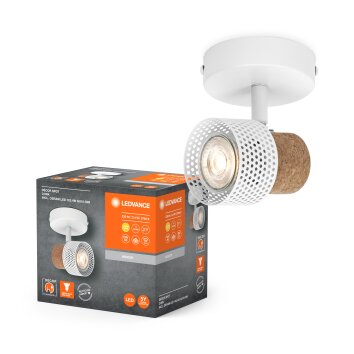 Oświetlenie Ledvance Spot Lampa sufitowa, Spot sufitowy LED Biały, 1-punktowy