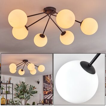 Koyoto lampa sufitowa, kula świetlna 15 cm biały, 6-punktowe