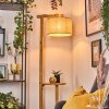 Sabadim lampa stojąca kolory naturalne, czarny, 1-punktowy