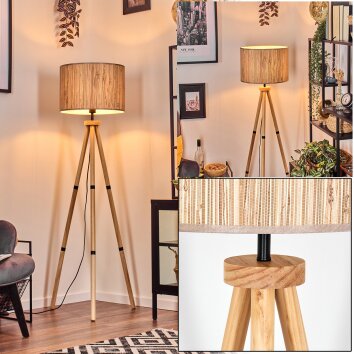 Bongal lampa stojąca kolory naturalne, 1-punktowy