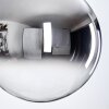 Gastor Lampa wisząca, Kula świetlna 30 cm Chrom, Przezroczysty, Przydymiony, 1-punktowy