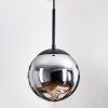 Gastor Lampa wisząca, Kula świetlna 20 cm Chrom, Przydymiony, 1-punktowy