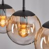 Gastor Lampa wisząca, Kula świetlna W kolorze bursztynu, Przezroczysty, 3-punktowe