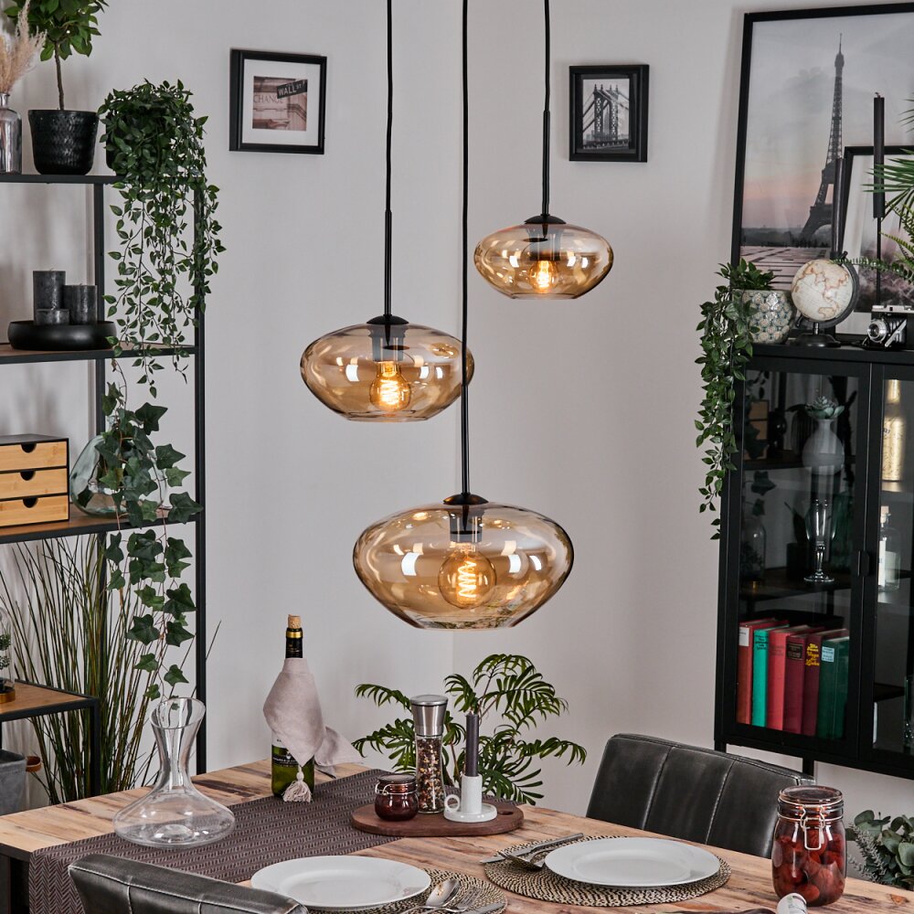Mertola Lampa wisząca, Kula świetlna Czarny, 5-punktowe main product photo