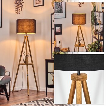 Bassagoda lampa stojąca kolory naturalne, 1-punktowy