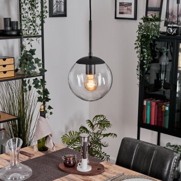Gastor lampa wisząca, kula świetlna przezroczysty, 1-punktowy
