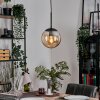 Gastor lampa wisząca, kula świetlna bursztynowy, 1-punktowy