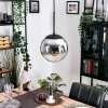 Gastor Lampa wisząca, Kula świetlna Chrom, Przezroczysty, Przydymiony, 1-punktowy