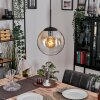 Gastor Lampa wisząca, Kula świetlna 25 cm W kolorze bursztynu, Przezroczysty, 1-punktowy