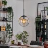Gastor Lampa wisząca, Kula świetlna 25 cm W kolorze bursztynu, Przezroczysty, 1-punktowy