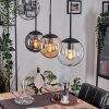 Gastor lampa wisząca, kula świetlna bursztynowy, przezroczysty, przydymiony, 3-punktowe
