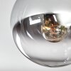Gastor Lampa sufitowa, Kula świetlna Chrom, Przezroczysty, Przydymiony, 5-punktowe