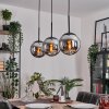 Gastor Lampa wisząca, Kula świetlna Chrom, Przydymiony, 3-punktowe