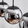 Gastor Lampa wisząca, Kula świetlna Chrom, Przydymiony, 3-punktowe