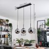 Gastor Lampa wisząca, Kula świetlna Chrom, Przydymiony, 3-punktowe