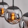 Gastor Lampa wisząca, Kula świetlna Chrom, Przydymiony, 3-punktowe
