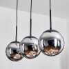 Gastor Lampa wisząca, Kula świetlna Chrom, Przydymiony, 3-punktowe