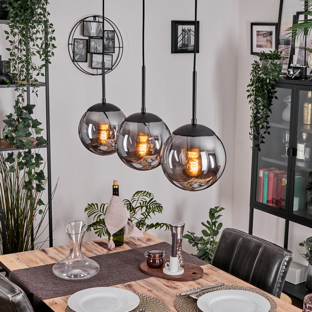 Gastor Lampa wisząca, Kula świetlna Przezroczysty, Przydymiony, 3-punktowe main product photo