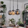 Gastor lampa wisząca, kula świetlna bursztynowy, przezroczysty, przydymiony, 3-punktowe