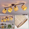 Bassagoda Lampa sufitowa Czarny, 4-punktowe