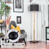Bassagoda lampa stojąca kolory naturalne, czarny, 1-punktowy