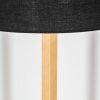 Bassagoda lampa stojąca kolory naturalne, czarny, 1-punktowy