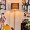 Bassagoda lampa stojąca kolory naturalne, czarny, 1-punktowy