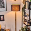 Bassagoda lampa stojąca kolory naturalne, czarny, 1-punktowy