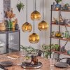 Koyoto Lampa wisząca, Kula świetlna 35 cm Złoty, Przezroczysty, 4-punktowe
