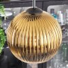 Koyoto Lampa wisząca, Kula świetlna 35 cm Złoty, Przezroczysty, 4-punktowe