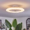 Benasal Lampa sufitowa, lampa z wentylatorem Biały, 1-punktowy, Zdalne sterowanie