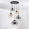 Gastor Lampa wisząca, Kula świetlna 45 cm Czarny, 5-punktowe