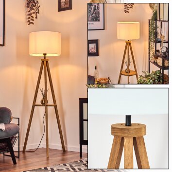 Bassagoda lampa stojąca kolory naturalne, 1-punktowy