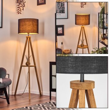 Bassagoda lampa stojąca kolory naturalne, 1-punktowy