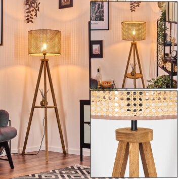 Ramila lampa stojąca kolory naturalne, 1-punktowy