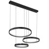 Oświetlenie Globo HALLI Lampa wisząca LED Czarny, 1-punktowy