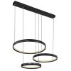 Oświetlenie Globo HALLI Lampa wisząca LED Czarny, 1-punktowy