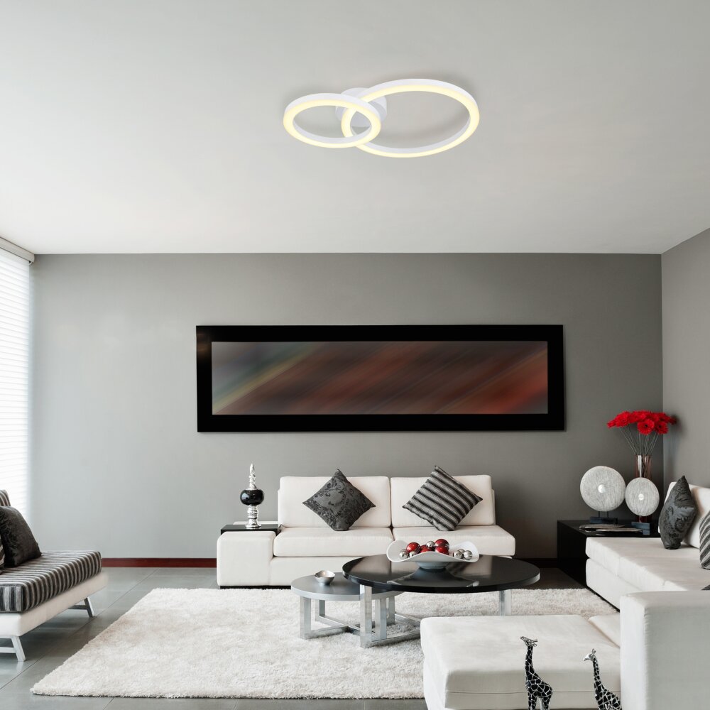 Oświetlenie Globo ADDA Lampa sufitowa LED Biały, 1-punktowy main product photo