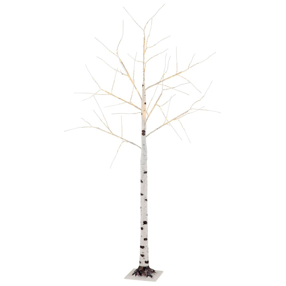 Oświetlenie Globo Birch Oświetlenie zewnętrzne LED Czarny, Biały, 105-punktowe main product photo