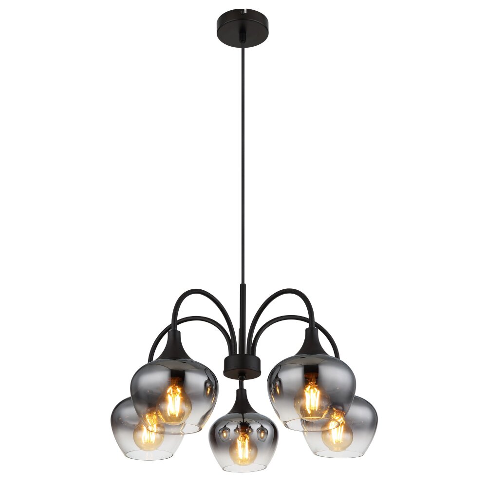 Oświetlenie Globo Maxy Lampa wisząca Czarny, 5-punktowe main product photo