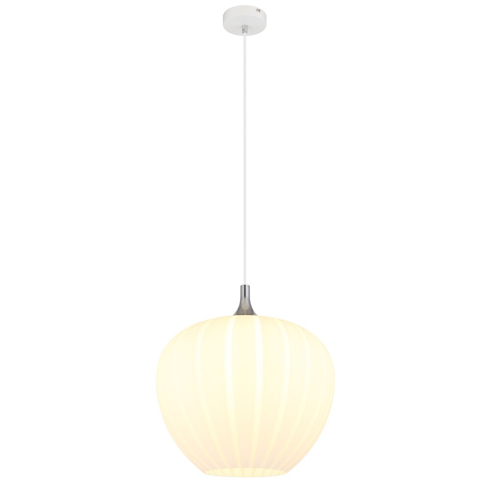 Oświetlenie Globo Maxy Lampa wisząca Chrom, Biały, 1-punktowy main product photo