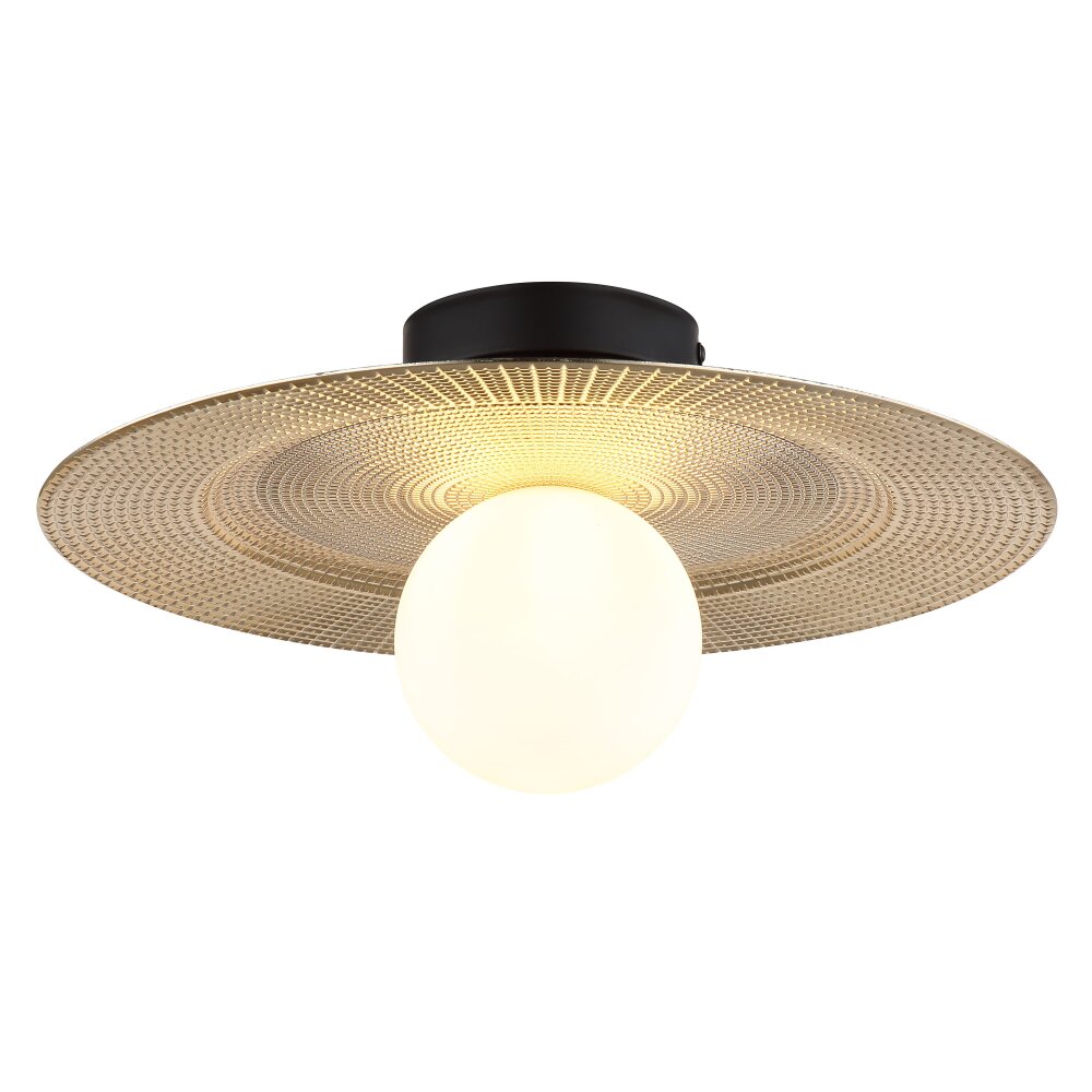 Oświetlenie Globo Riga Lampa sufitowa Czarny, 1-punktowy main product photo