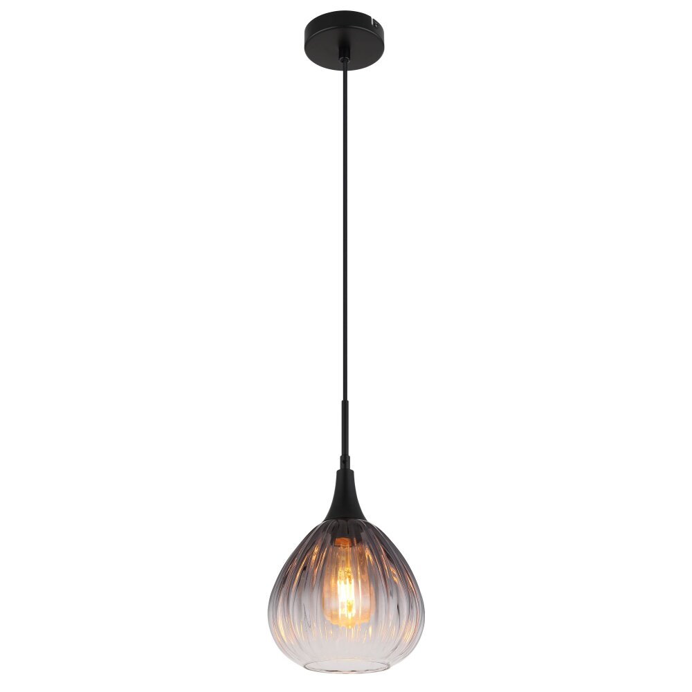 Oświetlenie Globo Olsen Lampa wisząca Czarny, 1-punktowy main product photo
