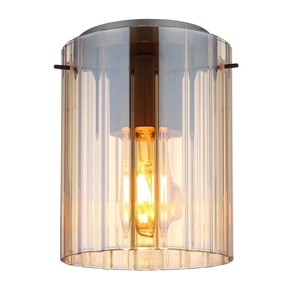 Oświetlenie Globo Tulivar Lampa sufitowa Szary, 1-punktowy main product photo