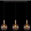 Oświetlenie Globo Marinella Lampa wisząca Czarny, 3-punktowe