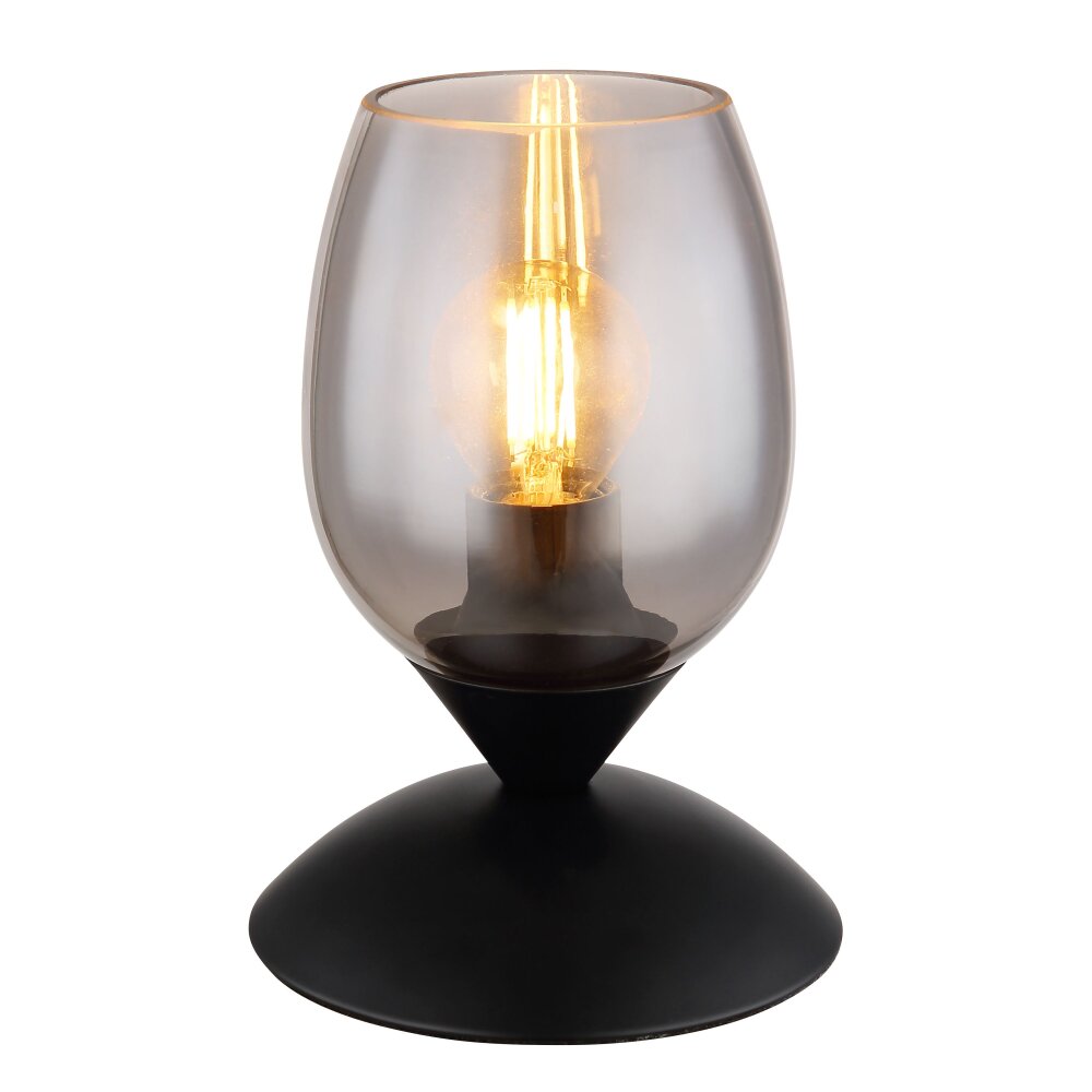 Oświetlenie Globo Kuwaita Lampa stołowa Czarny, 1-punktowy main product photo